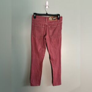 Cheap Monday Dusty Pink Acid Wash High Rise Skinny Jeans Sz 27 x 30
